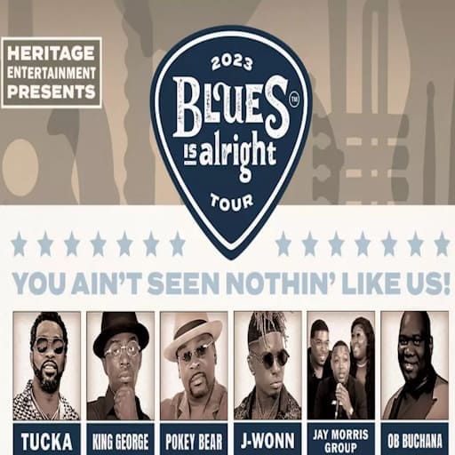 Blues Is Alright Tour: Tucka, King George, Pokey Bear & Lenny Williams