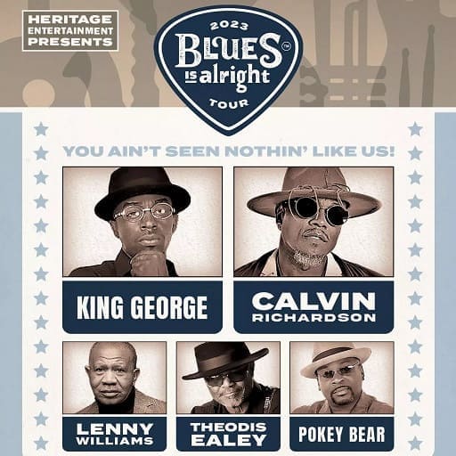 The Jax City Blues Festival: King George, Pokey Bear, Calvin Richardson, Lenny Williams & Theodis Ealey