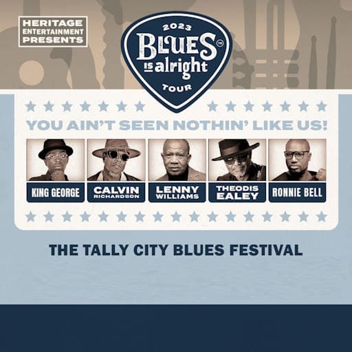 The Tally City Blues Festival: King George, Calvin Richardson, Lenny Williams, Theodis Ealey & Ronnie Bell